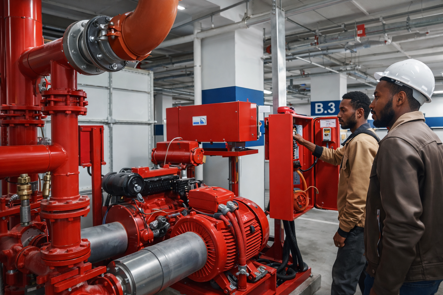 CCECC Ethiopian Construction PLC — Bole Nock Firefighting System